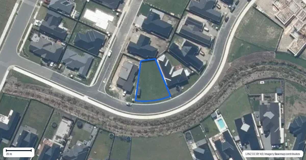 Property context map for 13 Guinevere Drive, Lincoln