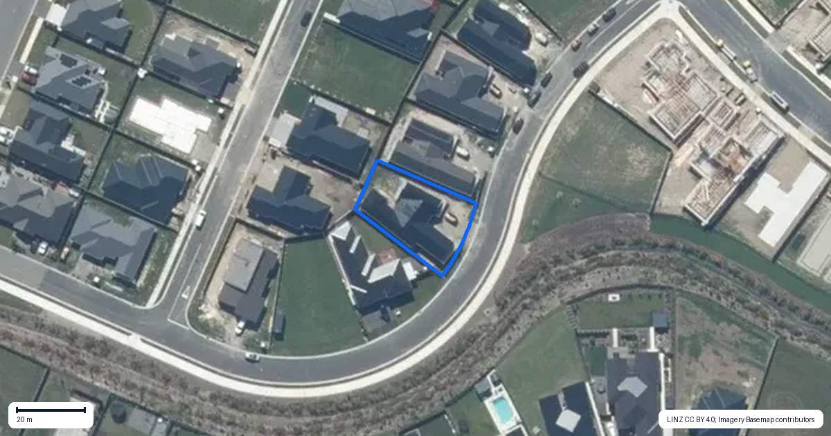 Property context map for 17 Guinevere Drive, Lincoln
