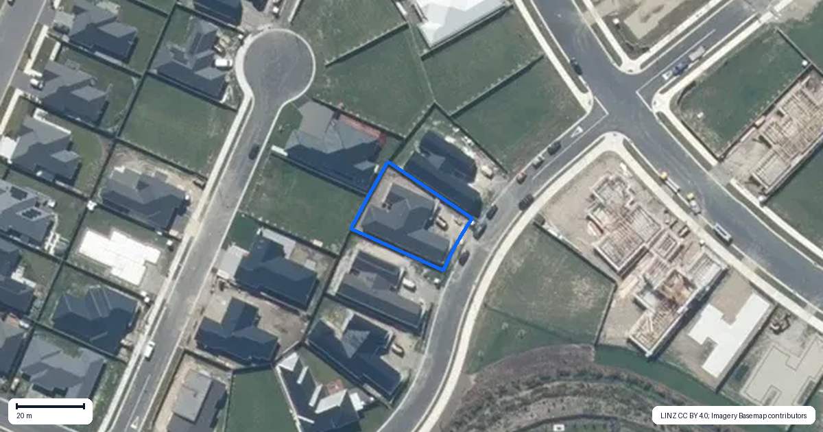 Property context map for 21 Guinevere Drive, Lincoln