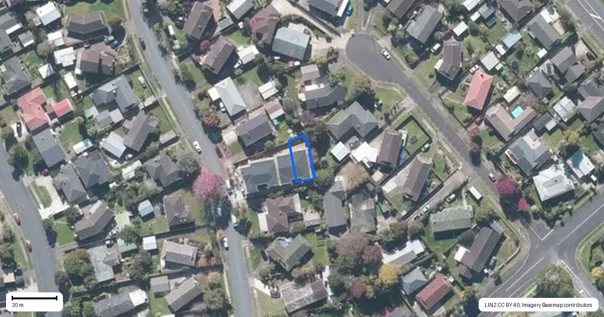 Property context map for 28D Studfall Street, Pakuranga Heights, Auckland