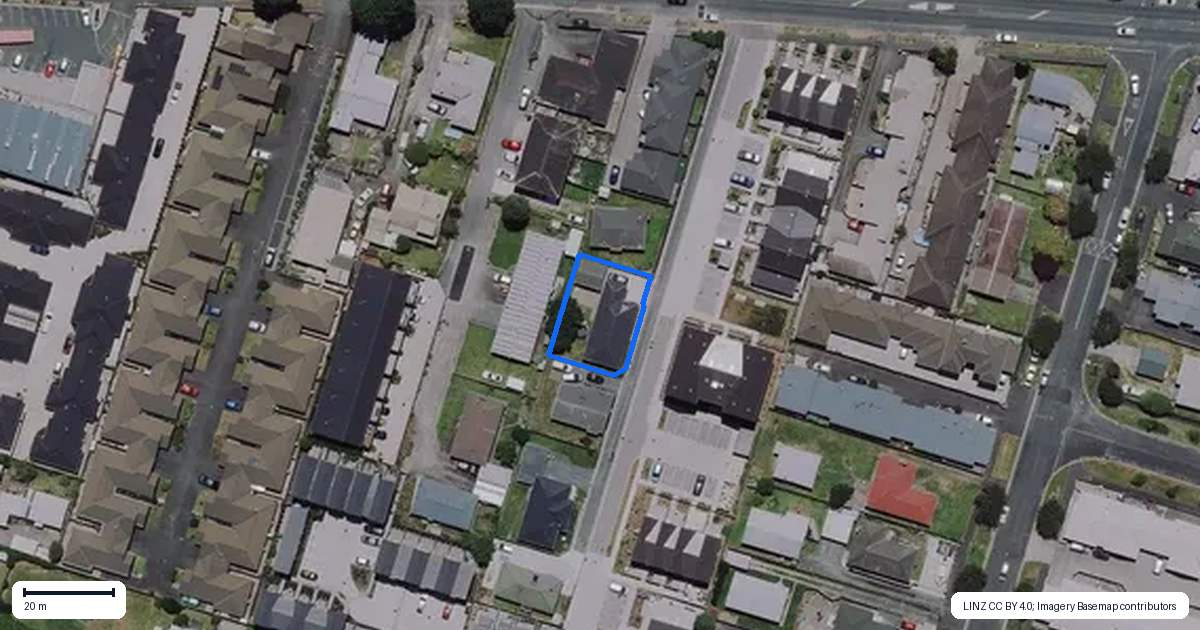 Property context map for 215B Killarney Road, Frankton, Hamilton