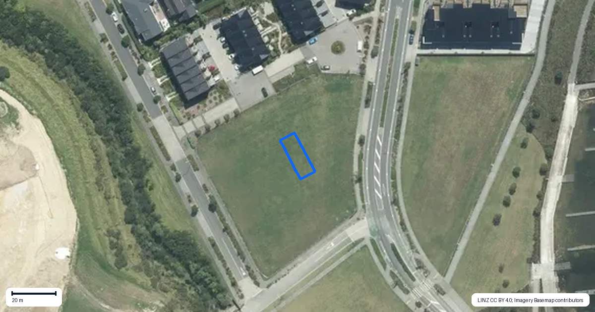 Property context map for 102C Te Oneroa Way, Long Bay, Auckland