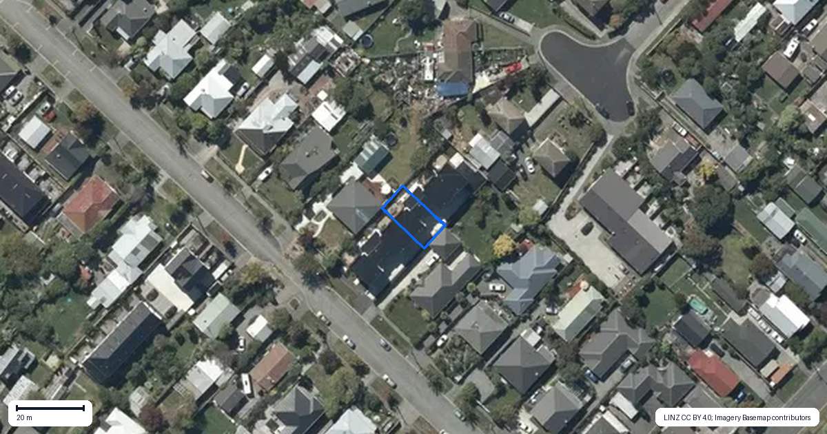 Property context map for 3/71 Sullivan Avenue, Woolston, Christchurch