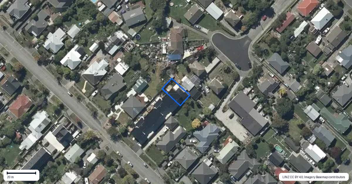 Property context map for 5/71 Sullivan Avenue, Woolston, Christchurch