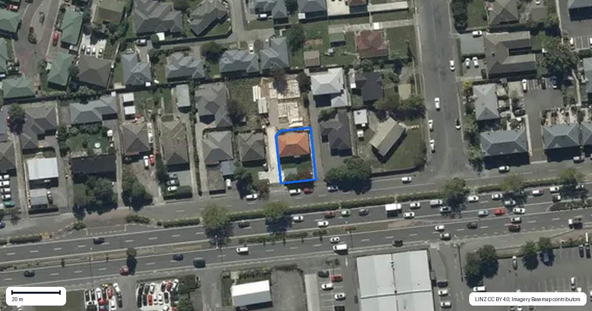 Property context map for 194 Blenheim Road, Riccarton, Christchurch