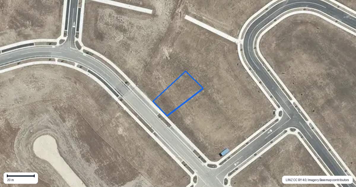Property context map for 20 Mission Hills Drive, Poraiti, Napier