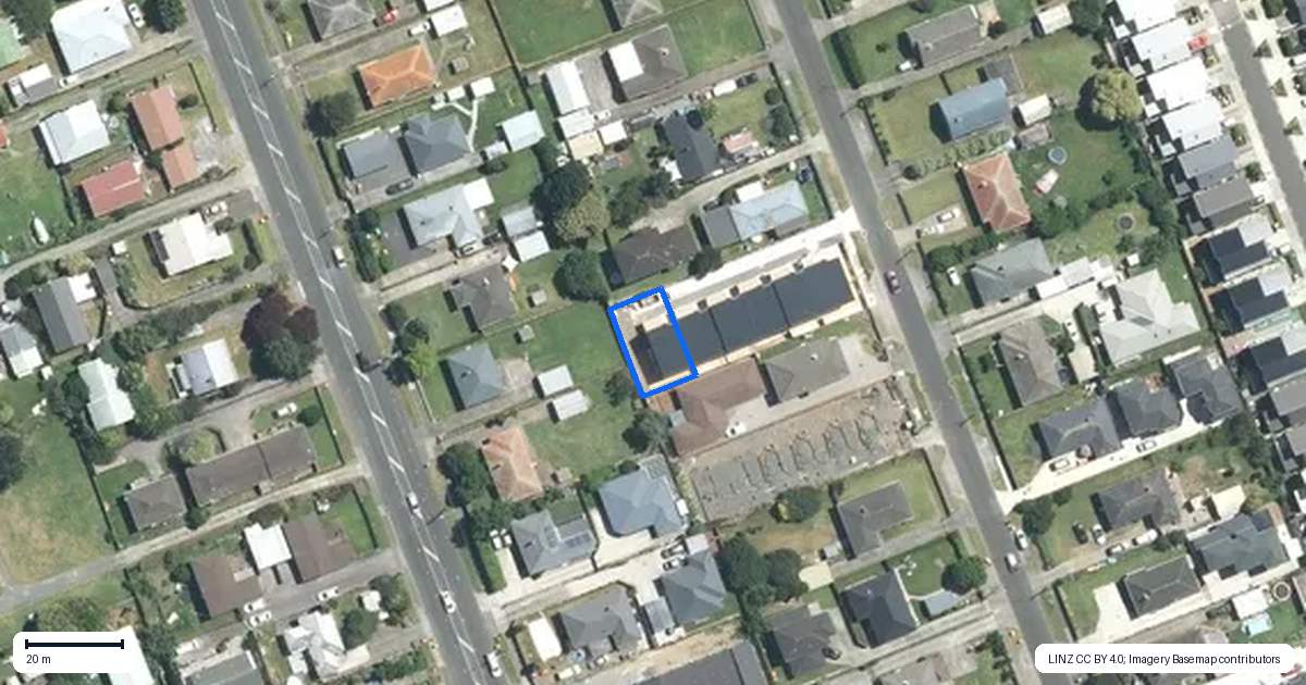 Property context map for 11F Arimu Road, Papakura