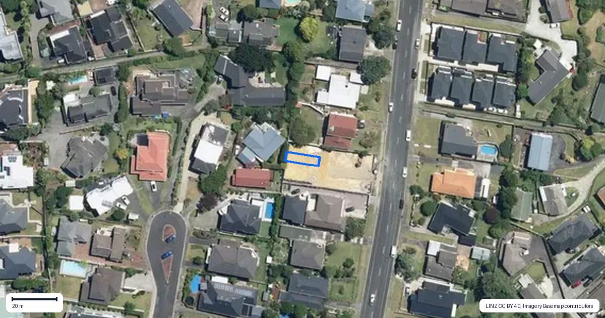 Property context map for 5/57 Halsey Drive, Lynfield, Auckland