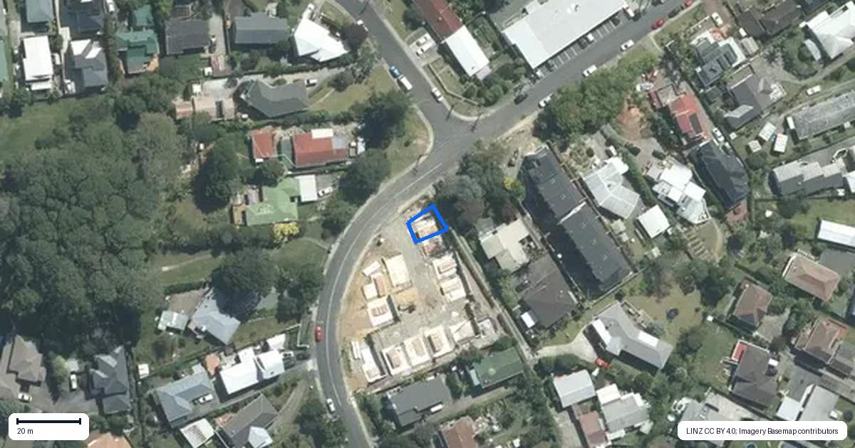 Property context map for 1/36 William Souter Street, Forrest Hill, Auckland