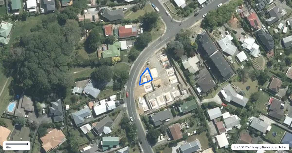 Property context map for 34C William Souter Street, Forrest Hill, Auckland