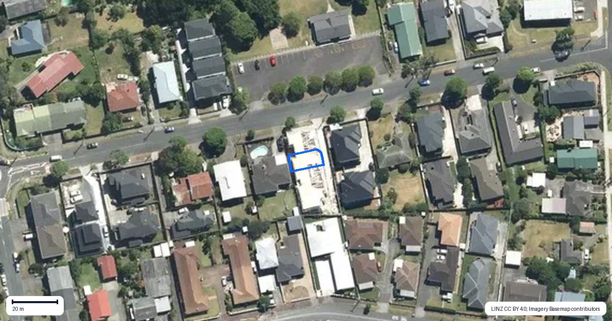 Property context map for 49B Exminster Street, Blockhouse Bay, Auckland