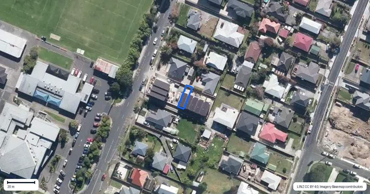 Property context map for 4/53 Archibald Road, Kelston, Auckland