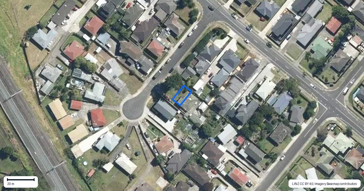 Property context map for 2A Ross Avenue, Papatoetoe, Auckland