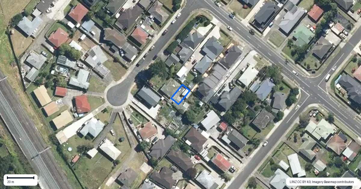 Property context map for 2C Ross Avenue, Papatoetoe, Auckland