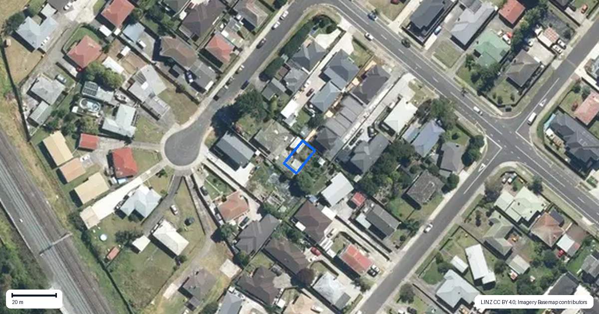Property context map for 2D Ross Avenue, Papatoetoe, Auckland