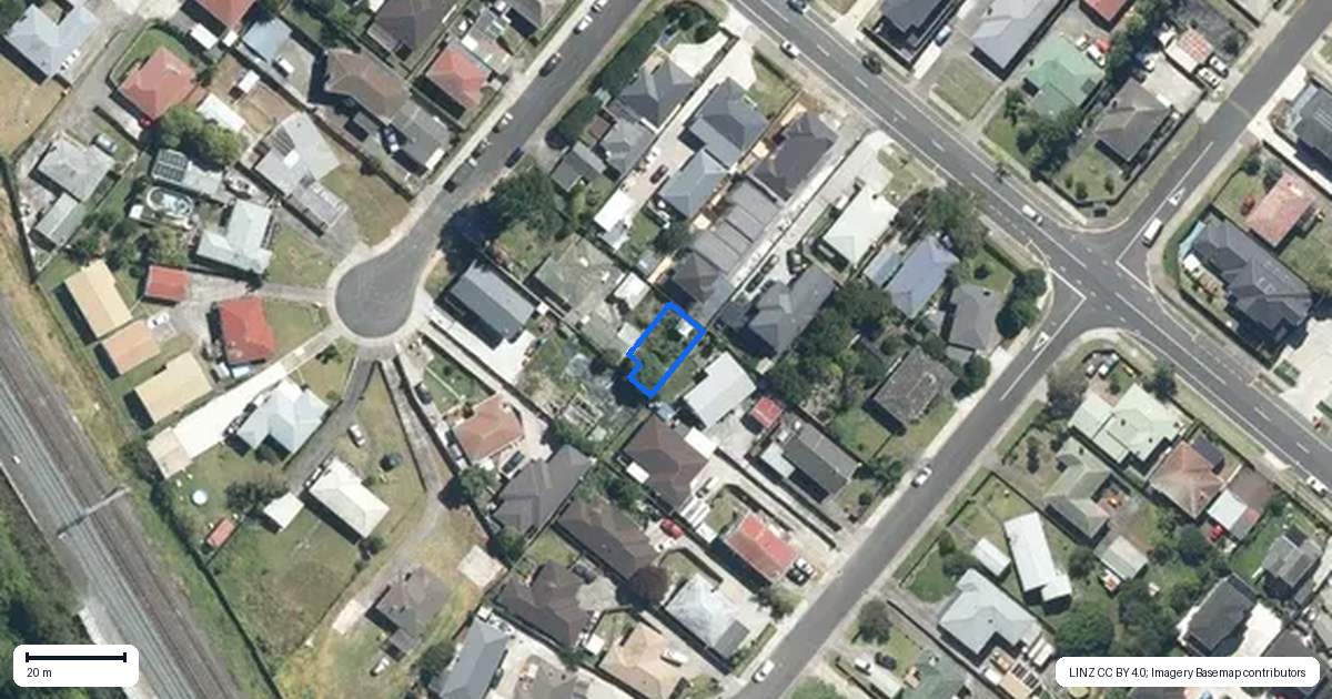 Property context map for 2E Ross Avenue, Papatoetoe, Auckland