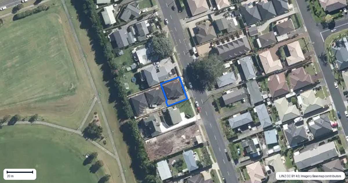 Property context map for 240A Centreway Road, Orewa