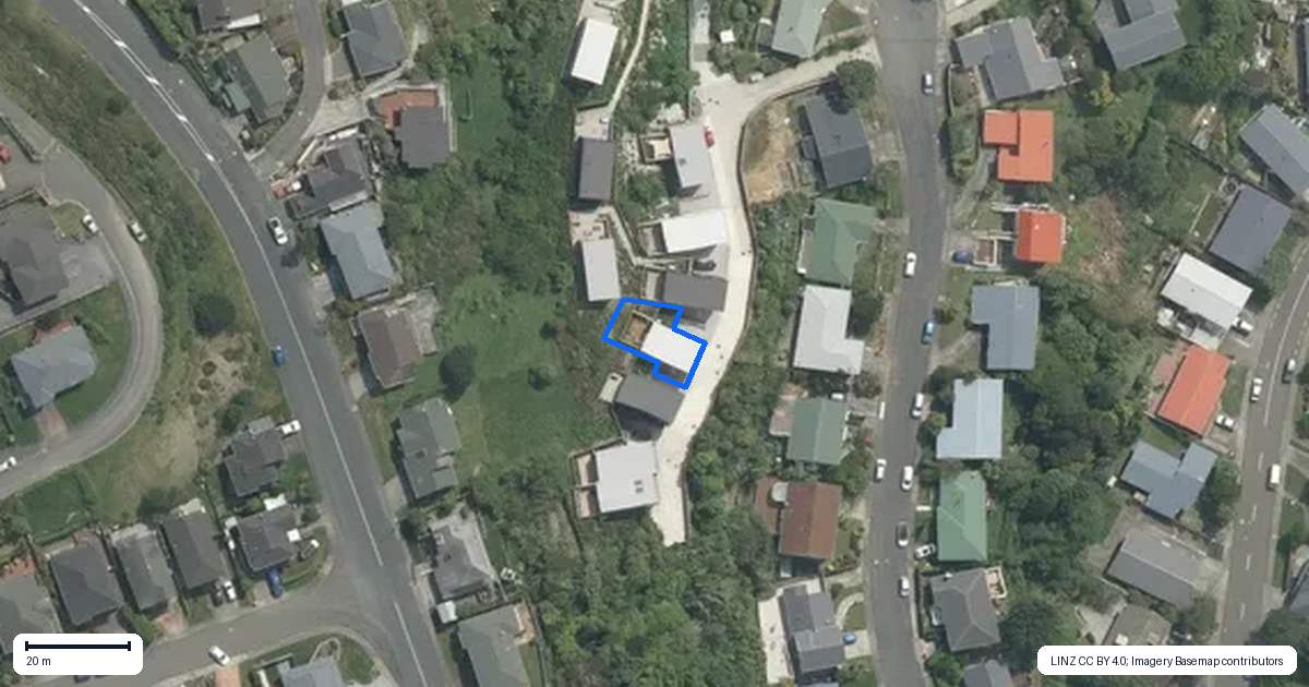 Property context map for 18 Silvereye Way, Johnsonville, Wellington