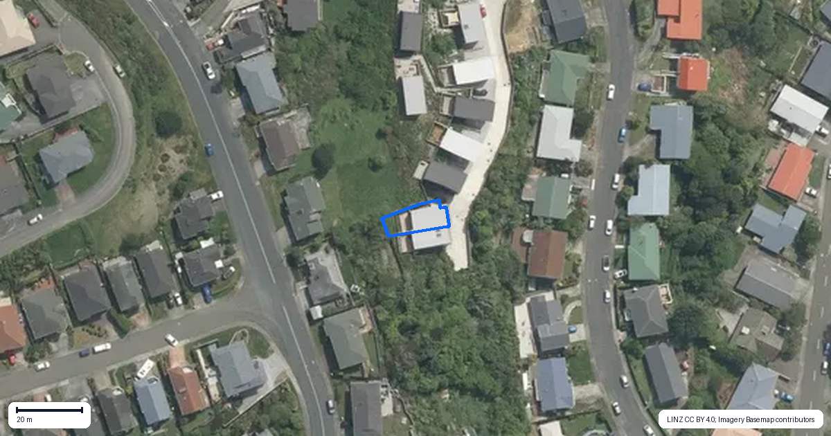 Property context map for 22 Silvereye Way, Johnsonville, Wellington