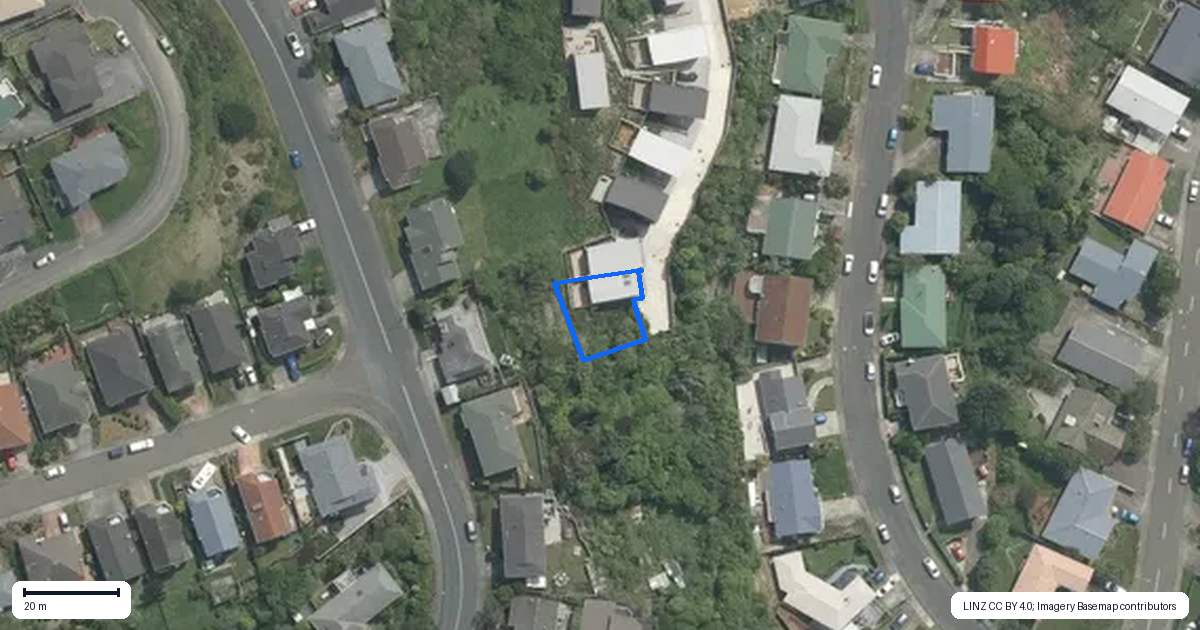 Property context map for 24 Silvereye Way, Johnsonville, Wellington