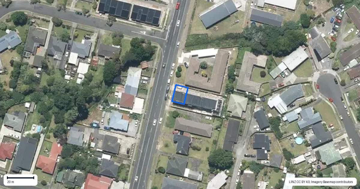 Property context map for 60A Wyllie Road, Papatoetoe, Auckland