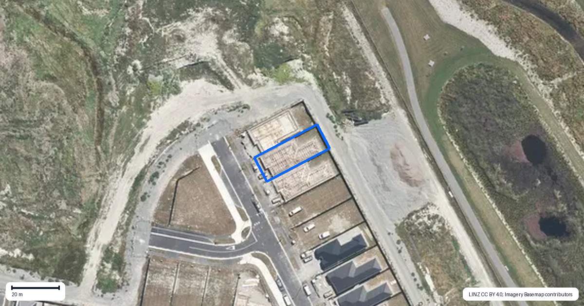 Property context map for 46 McGarry Drive, Kaiapoi