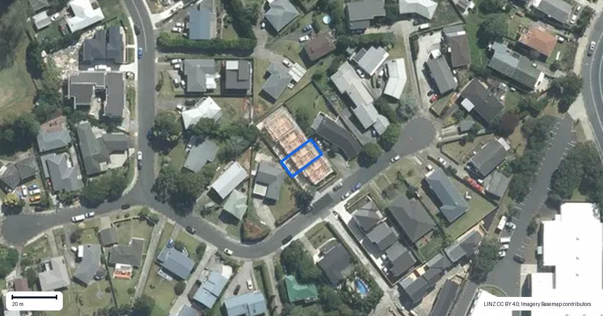 Property context map for 94B Bond Crescent, Forrest Hill, Auckland