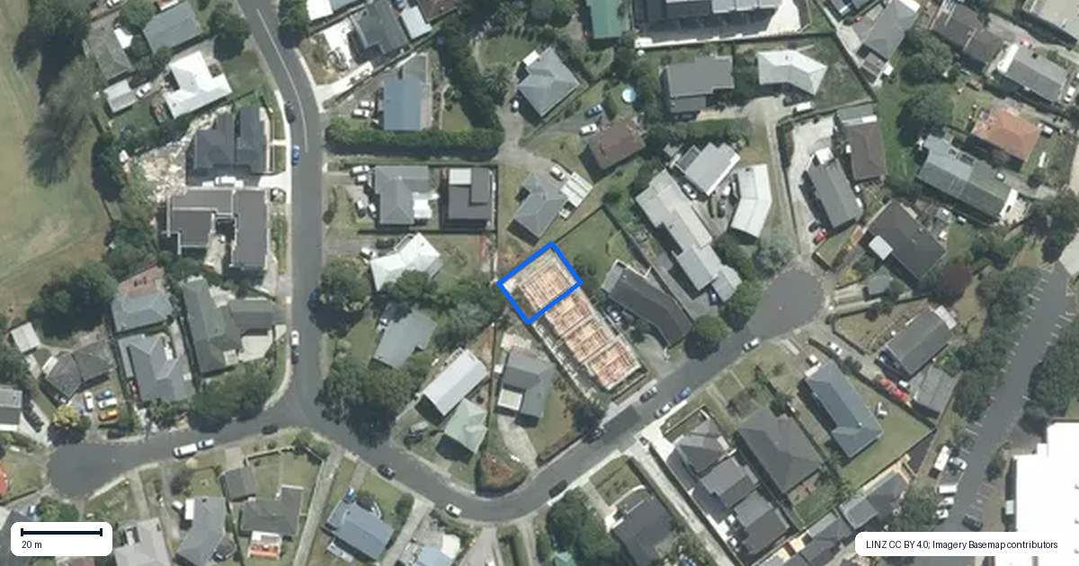Property context map for 94D Bond Crescent, Forrest Hill, Auckland