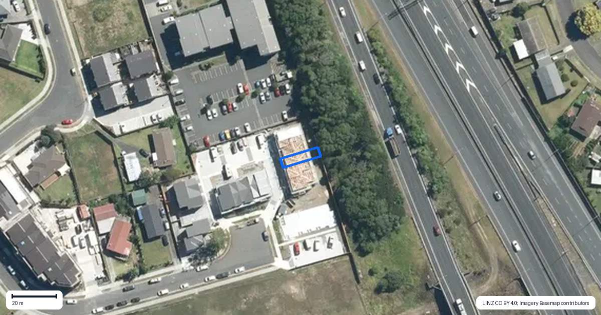 Property context map for 46 Watchfield Close, Mangere, Auckland