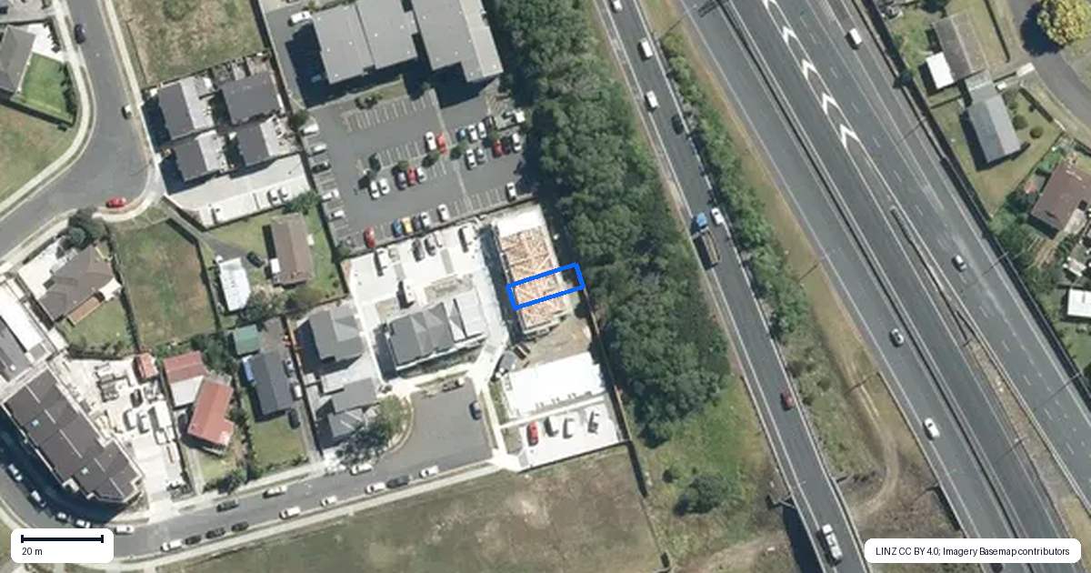 Property context map for 48 Watchfield Close, Mangere, Auckland