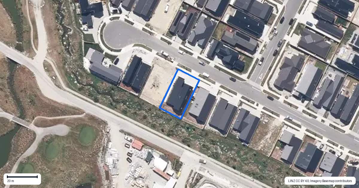 Property context map for 47 Shelduck Road, Jacks Point, Queenstown