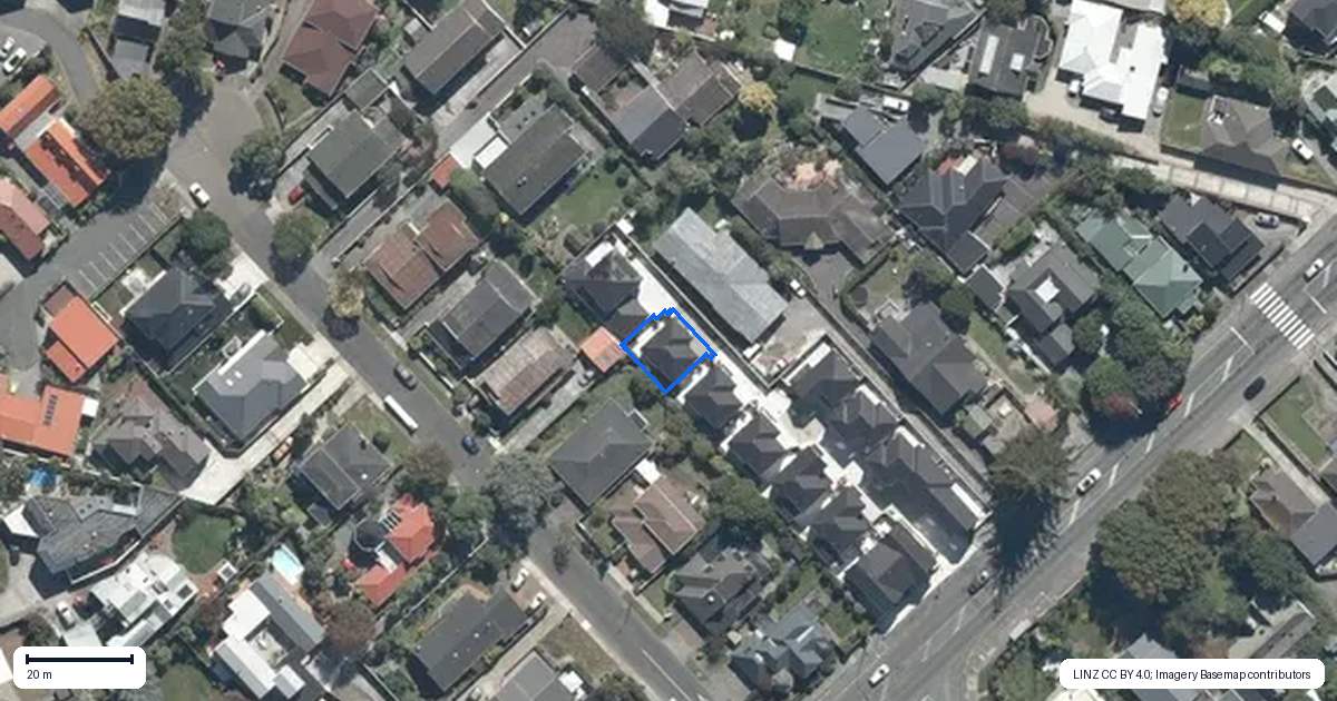 Property context map for 8/773 High Street, Boulcott, Lower Hutt