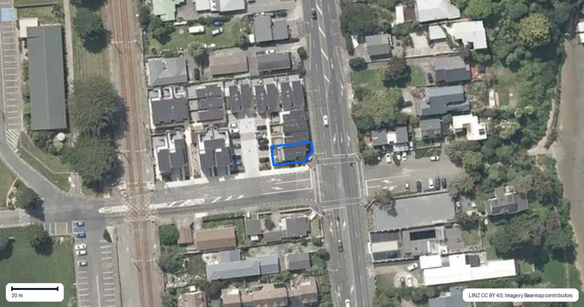 Property context map for 5/10 Pascoe Avenue, Paremata, Porirua