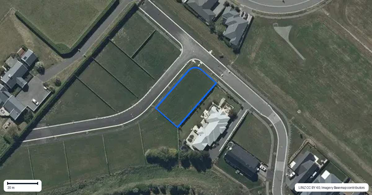 Property context map for 6 Kahurangi Road, Halswell, Christchurch