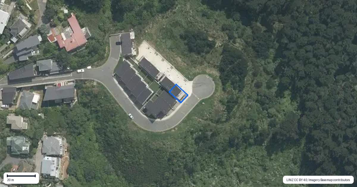 Property context map for 31 Nanda Way, Khandallah, Wellington