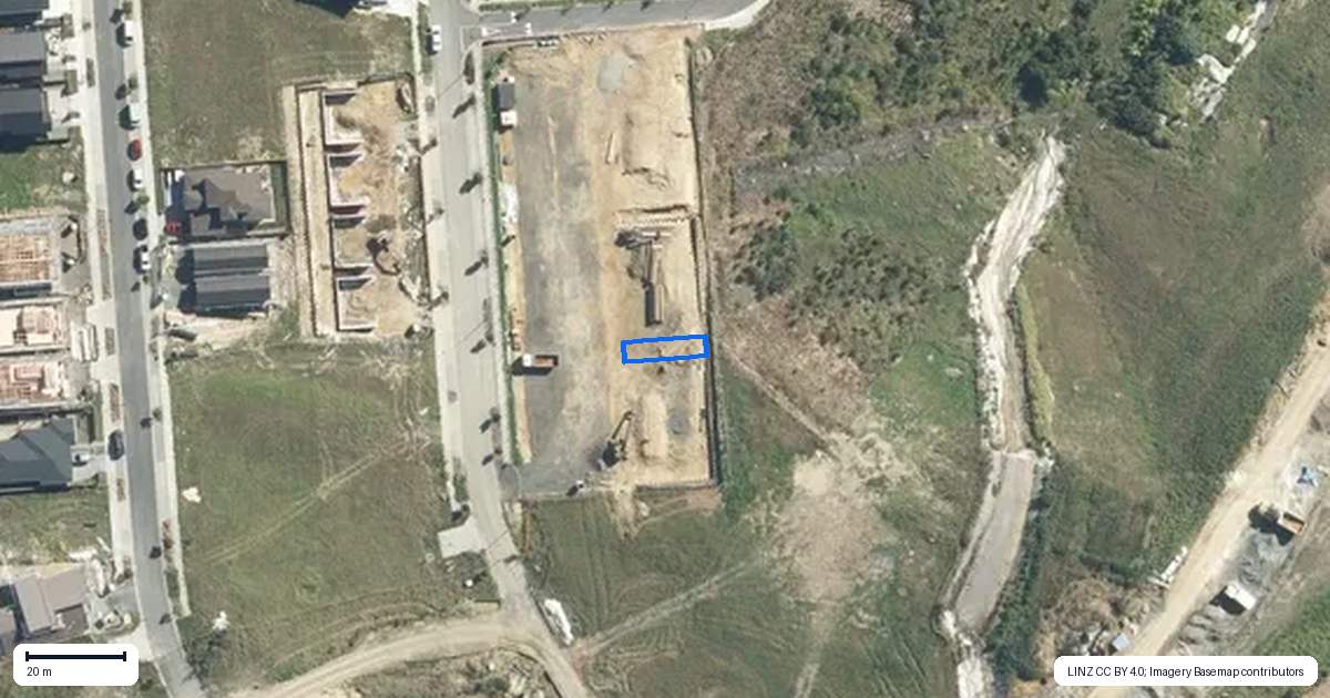 Property context map for 14/23 Makomako Drive, Orewa