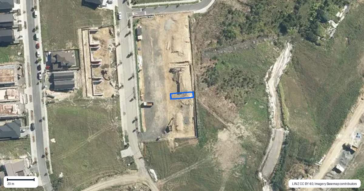 Property context map for 13/23 Makomako Drive, Orewa