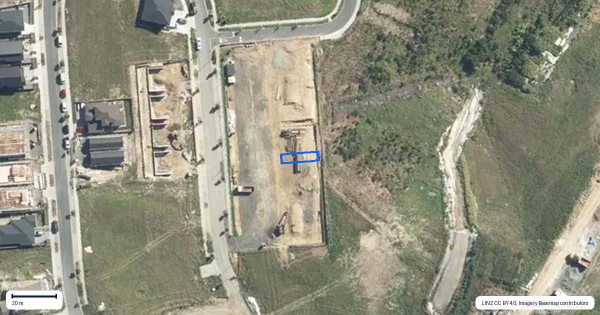 Property context map for 11/23 Makomako Drive, Orewa