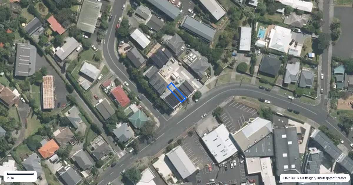 Property context map for 3/11 Western Springs Road, Morningside, Auckland