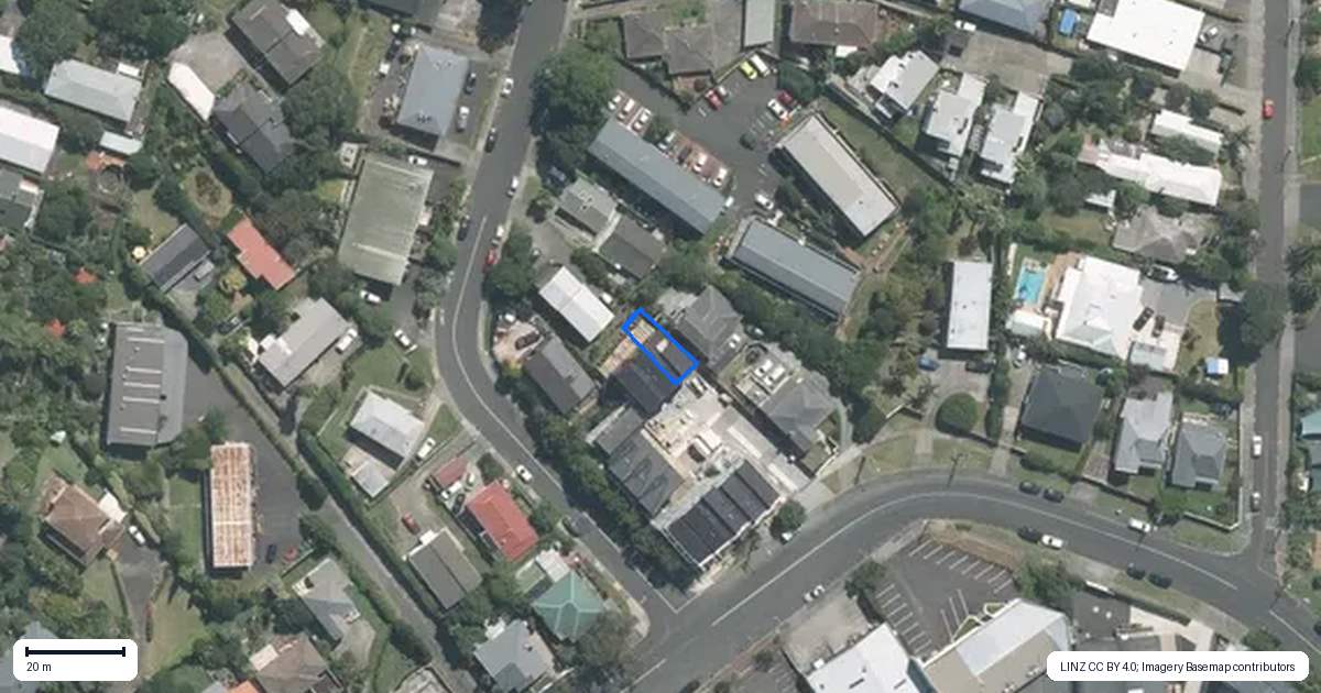 Property context map for 12/11 Western Springs Road, Morningside, Auckland
