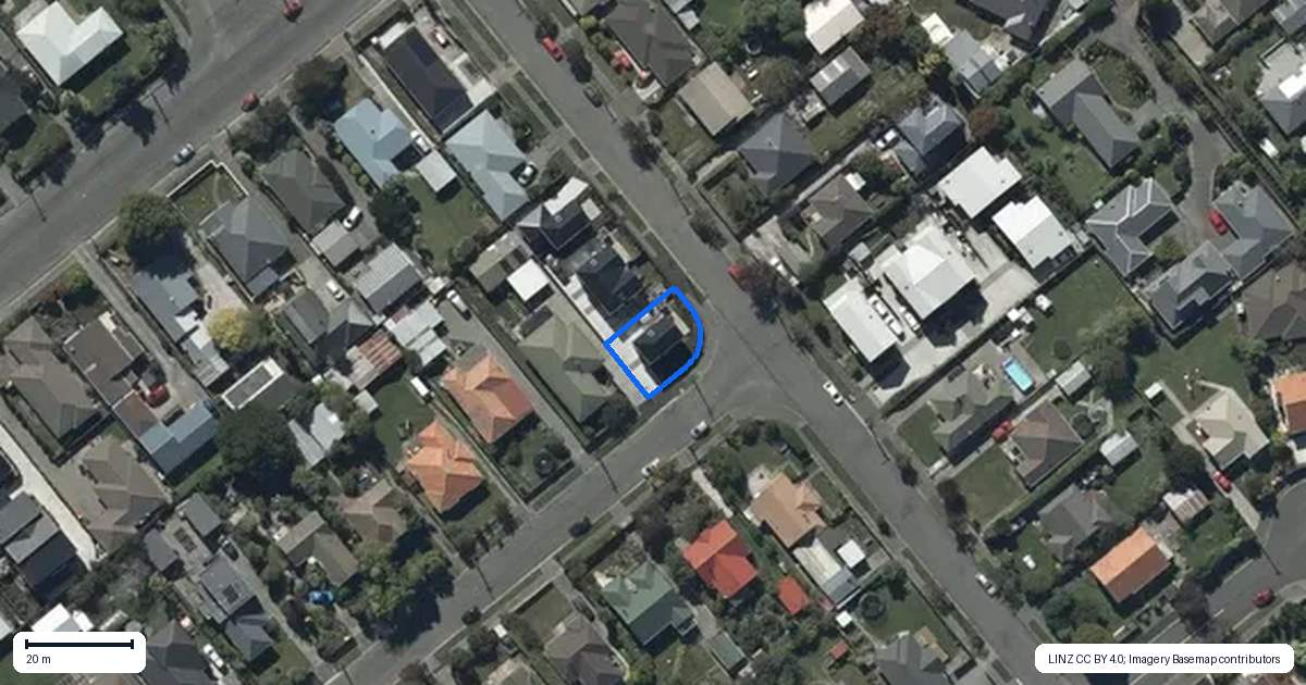 Property context map for 59A Winsor Crescent, Spreydon, Christchurch