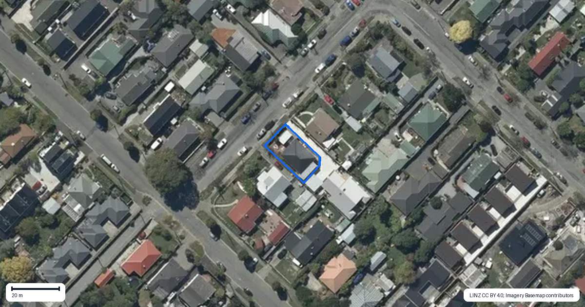 Property context map for 10 Silvester Street, Woolston, Christchurch