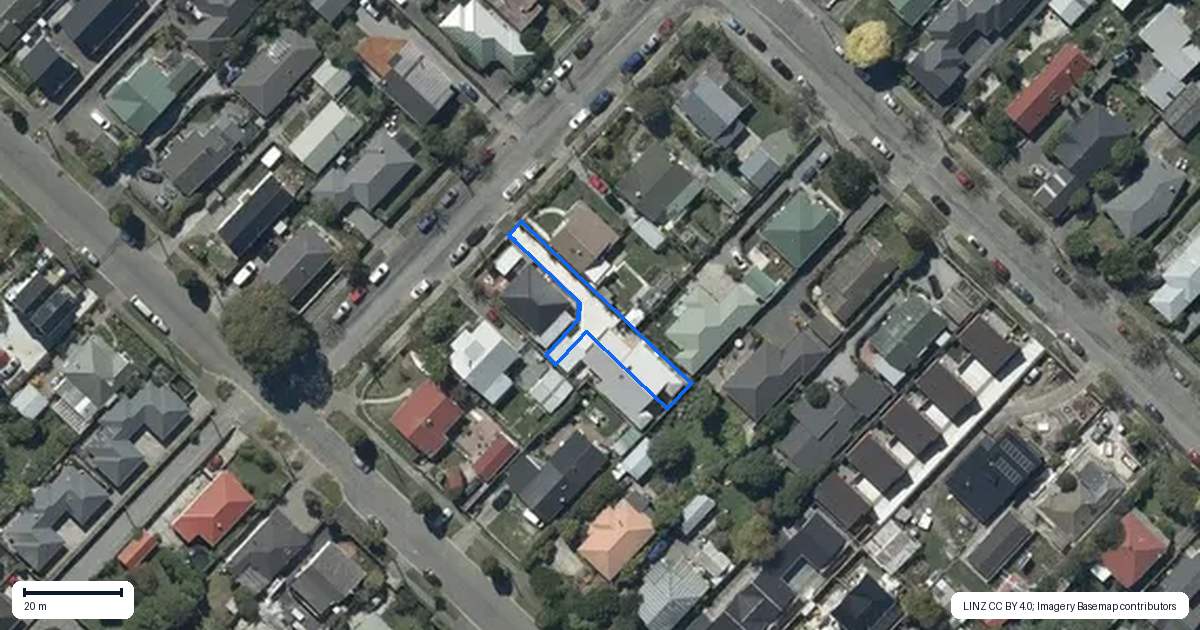 Property context map for 10A Silvester Street, Woolston, Christchurch