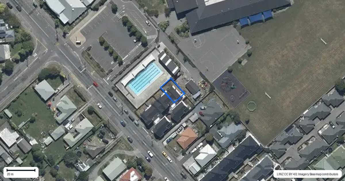 Property context map for 37D Amyes Road, Hornby, Christchurch