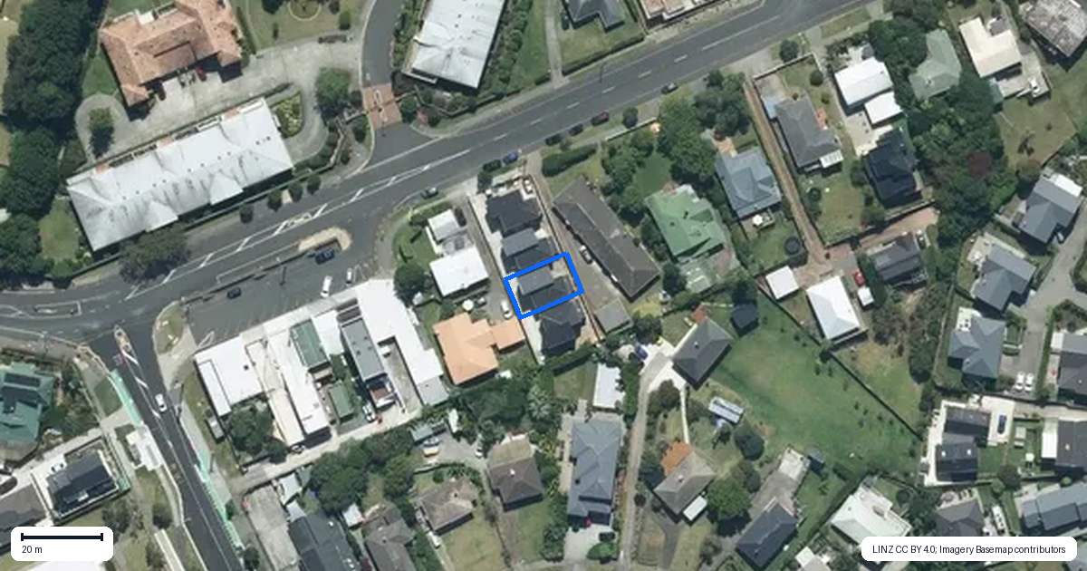 Property context map for 245C West Tamaki Road, Wai o Taiki Bay, Auckland