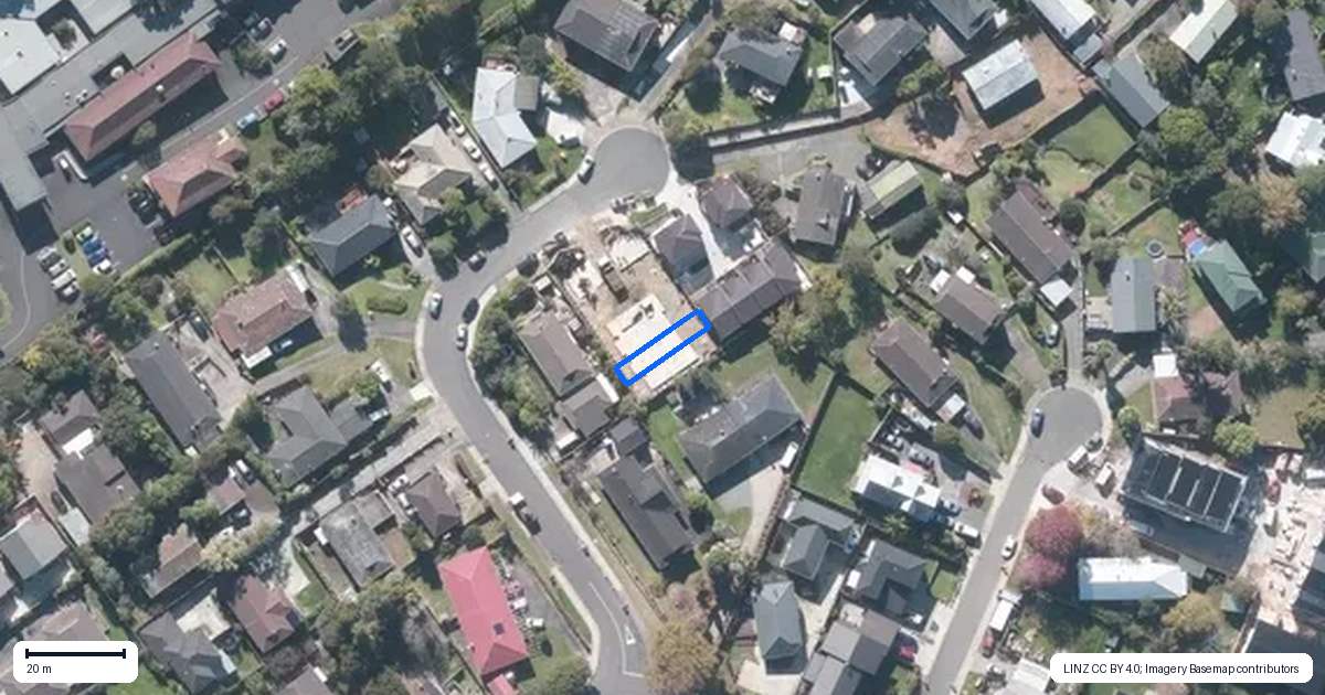 Property context map for 5E Sherie Place, Howick, Auckland