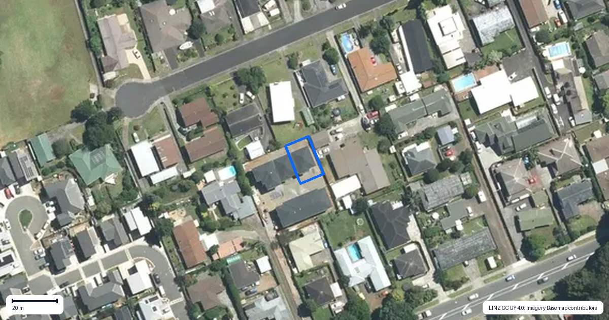 Property context map for 43D Beach Road, Pahurehure, Papakura