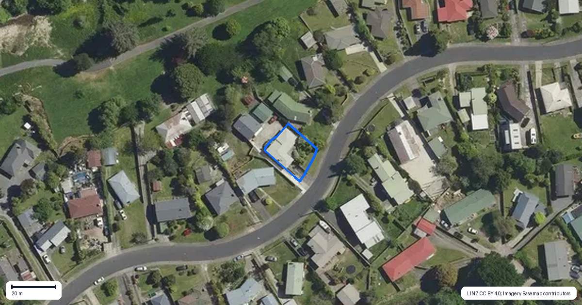 Property context map for 41 Mount View Drive, Mangakakahi, Rotorua