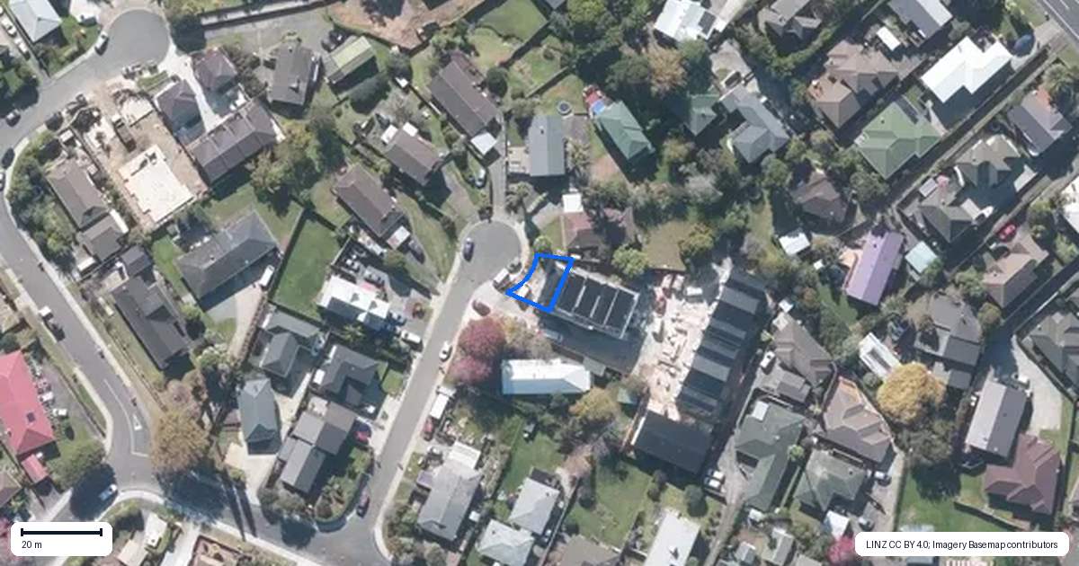 Property context map for 1/7 Broadview Place, Howick, Auckland