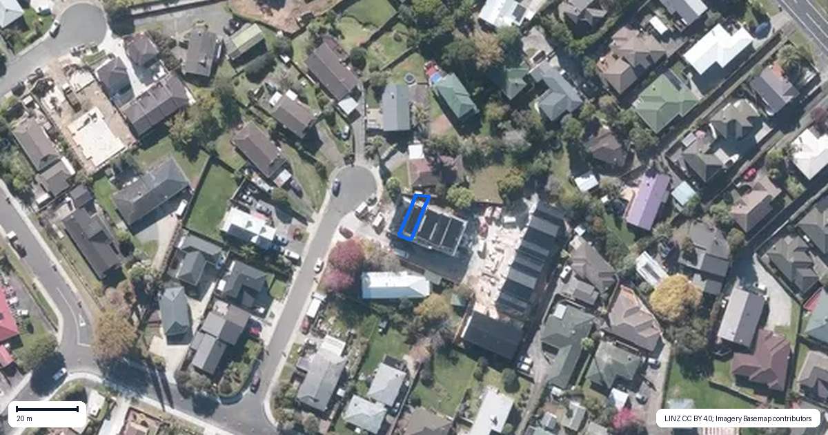 Property context map for 2/7 Broadview Place, Howick, Auckland